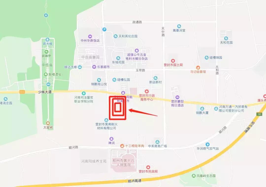 登封東區(qū)最新規(guī)劃圖，描繪未來城市發(fā)展的藍圖